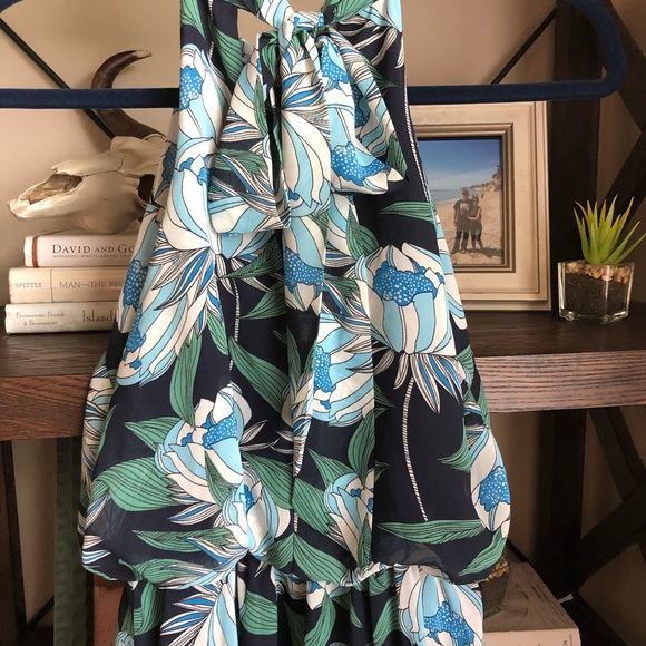 Floral maxi dress size xs - Picture 2 of 3